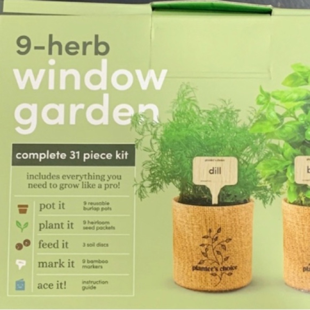 Planter's Choice Herb Window Garden Kit